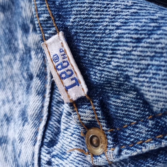 Vintage 1980s Lee Storm Rider Stone Wash Denim Jeans - Picture 2 of 11